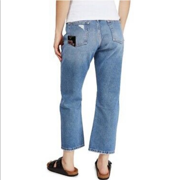 ✨HOST PICK✨ FP Poppy Patch Straight Leg Jeans - Picture 4 of 4